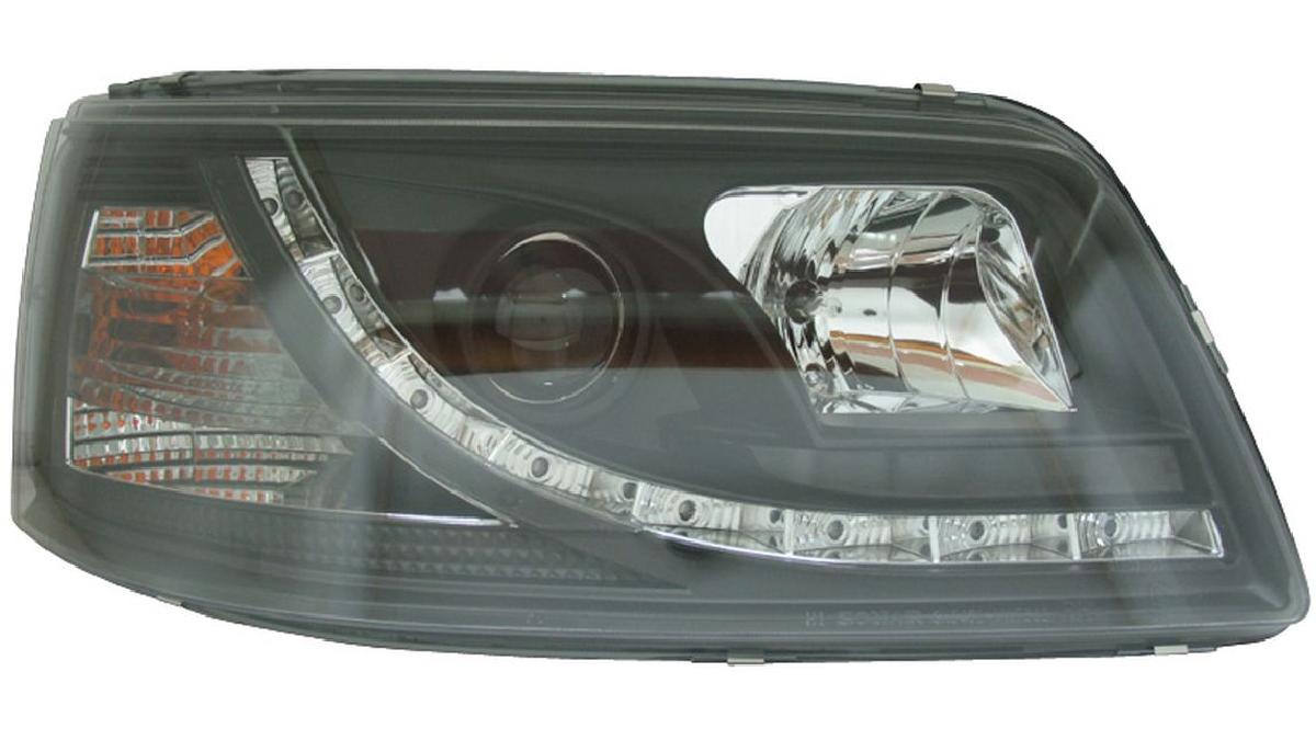 Set+de+phares+look-diurnes+sur+mesure+pour+Volkswagen+T5+2003-2010+-+Noir